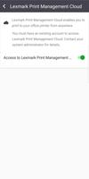 Lexmark Mobile Print for ME syot layar 2