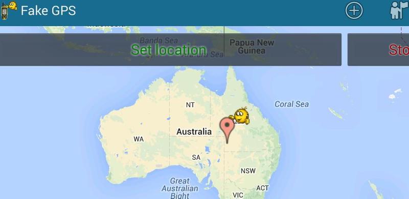 Fake GPS banner