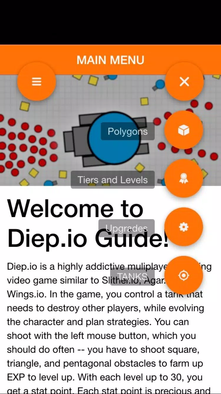 Diep io - Tanks io Online - release date, videos, screenshots