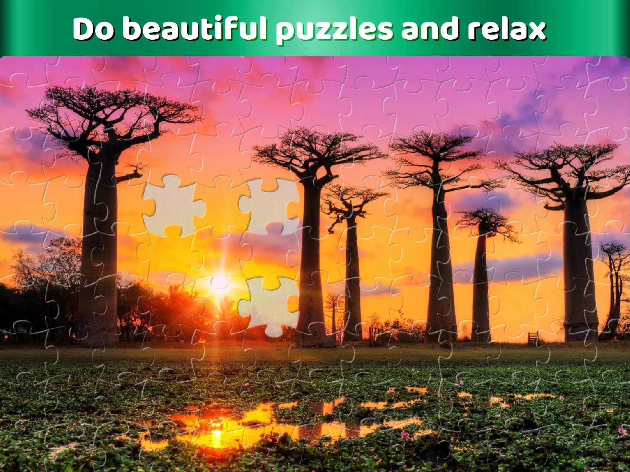 ☘️ Landscape Jigsaw Puzzles - Puzzle Games Free APK for Android Download