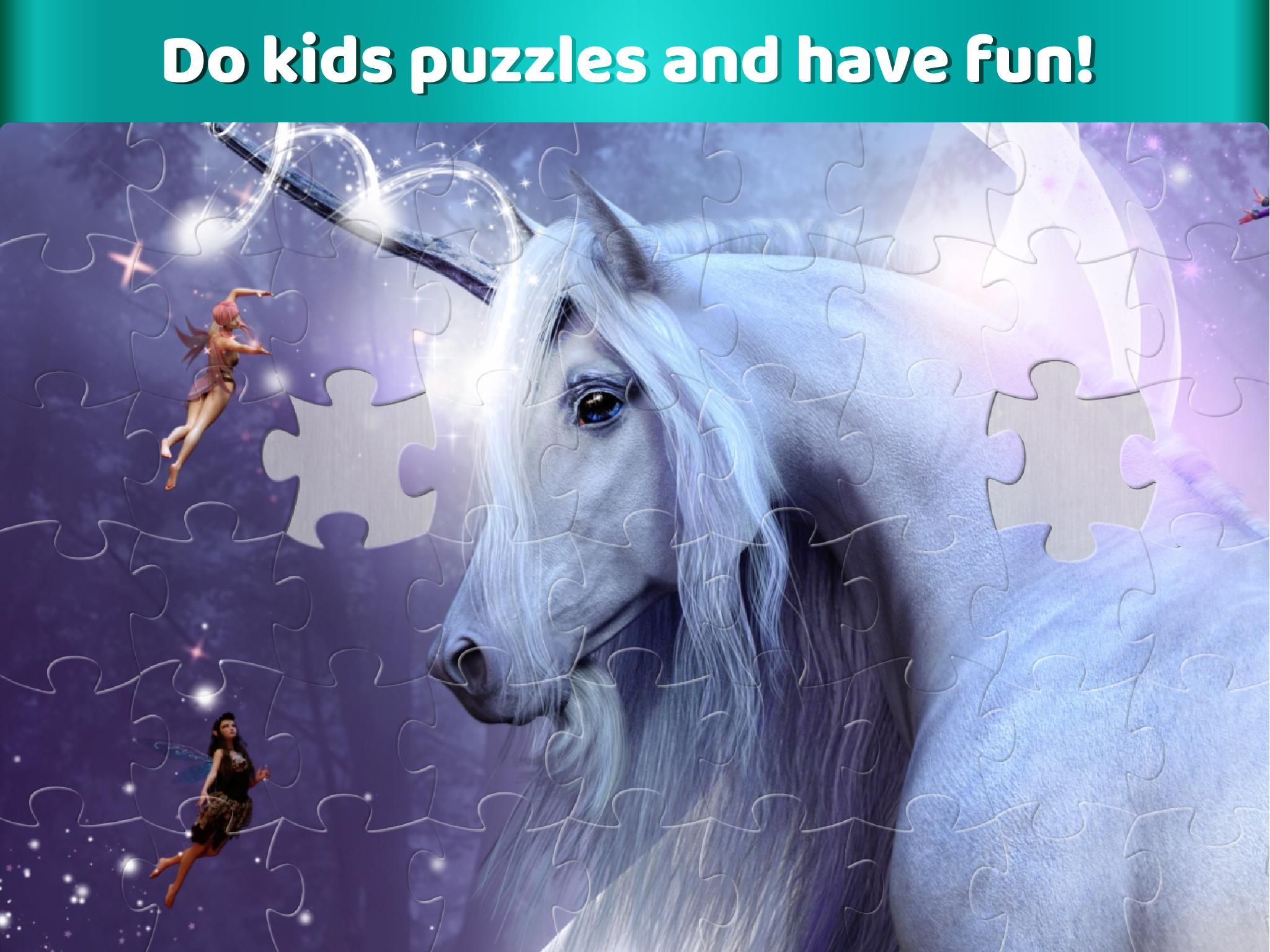 🦄 Unicorn Jigsaw Puzzles - Free puzzle games APK pour Android Télécharger