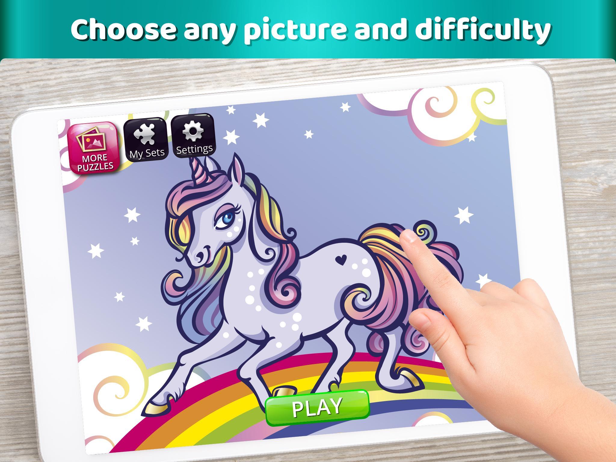 🦄 Unicorn Jigsaw Puzzles - Free puzzle games APK pour Android Télécharger