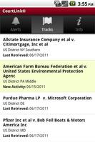 CourtLink® screenshot 3