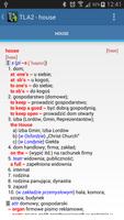 Wielojęzyczne słowniki TLA2 تصوير الشاشة 1