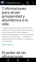 Law of Attraction syot layar 2