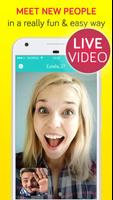 3 Words – Free Videochat & Game to Meet New People Affiche
