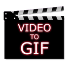 Video To Gif Converter | Video Camera And Memory ไอคอน
