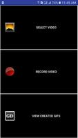 Video To Gif Converter | Video Camera And Memory 截圖 1