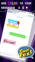 Color Text Messages Affiche