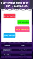 Color Text Messages تصوير الشاشة 2