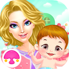 Newborn Baby Care: Girls Games आइकन