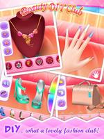 Beauty DIY Club: Girls Games capture d'écran 1