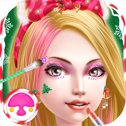 Christmas Girl Makeup