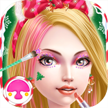 Christmas Girl Makeup