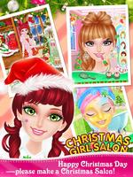 Christmas Girl Salon الملصق