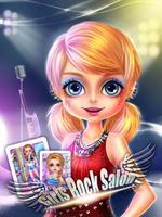 Rock Girl's Salon: Girls Games syot layar 2