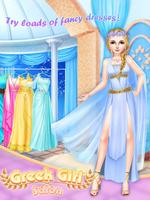 Greek Girl Salon: Goddess Road captura de pantalla 1