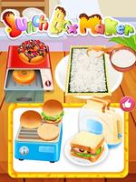 Lunch Box Maker: cooking games 스크린샷 1