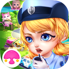 Town Policewoman-Dressup&Care icône