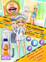 Town Policewoman: Dressup&Care اسکرین شاٹ 2