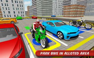 New Racing Moto Bike Parking poster