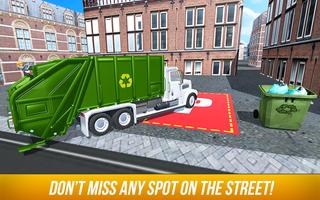 Poster Garbage Truck Simulator City Cleaner