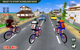 Endless Bicycle Rider Racer capture d'écran 1