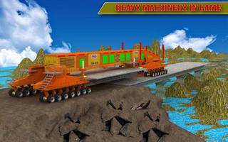 River Bridge Construction: Road Builder โปสเตอร์