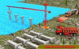 River Bridge Construction: Road Builder capture d'écran 1