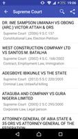 Nigeria Court Reports screenshot 1