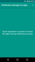 Notification Manager for apps poster