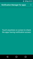 Notification Manager for apps poster