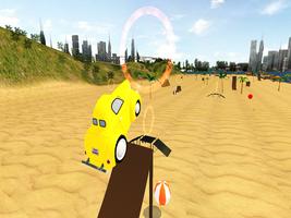 Beach Buggy Stunts Mania 3D capture d'écran 2