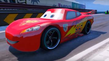 Superheroes Cars Lightning: Top Speed Racing Games Affiche