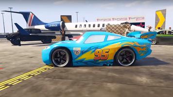 Superheroes Cars Lightning: Top Speed Racing Games ảnh chụp màn hình 1