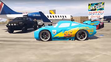 Superheroes Car Stunt Racing Games capture d'écran 3