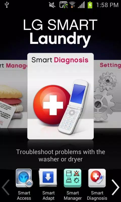 Lg smart laundry dw app