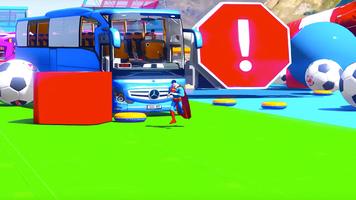 Superheroes Bus Stunts Racing ảnh chụp màn hình 3