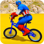 ”Superheroes Bmx Racing: Bicycle Xtreme Stunts