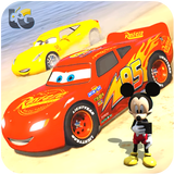 Superheroes Hill Dash Car Stunt: Cheeky Drift Game أيقونة