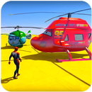Superhero Chinook Helicopter Top Gear Racing Games APK