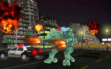 Futuristic Police Robots War APK download