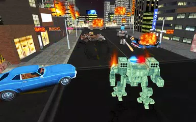 Futuristic Police Robots War APK download
