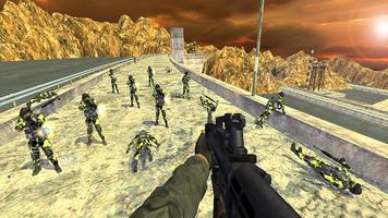 Critical Army Commando Strike: FPS Shooter Games Cartaz