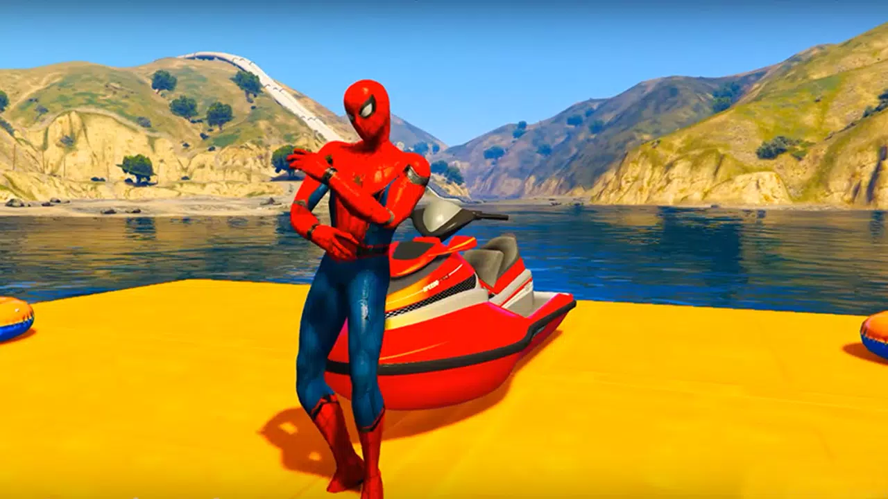 Superheroes Jet Ski Stunts: Top Speed Racing Games APK pour Android  Télécharger