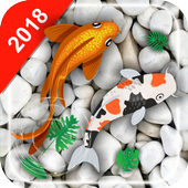 Fish Live 3D Koi Wallpaper 2018 icon