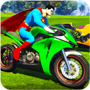 Superheroes Bike Stunt Racing Games-APK