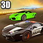 Police Car Chase Racing 2017 ikon