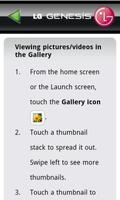 LG Genesis 760 User Guide capture d'écran 2