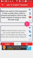 Igbo English Translator تصوير الشاشة 1